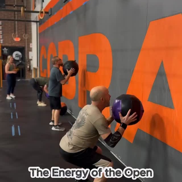 The community brought the energy over the past three weeks of the CrossFit Open! Congra…