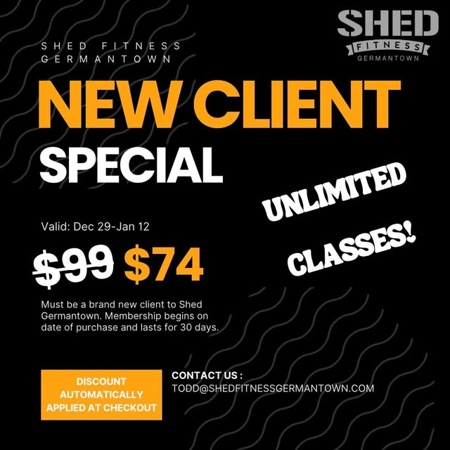 One week left to take advantage of our new year promo. Small price to pay to hang out w…