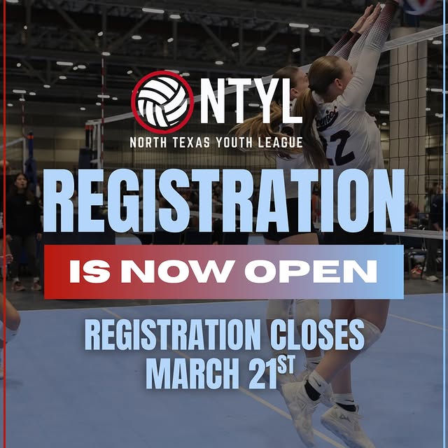 North Texas Youth League (NTYL) registrations are now open ✅

All experience levels are…