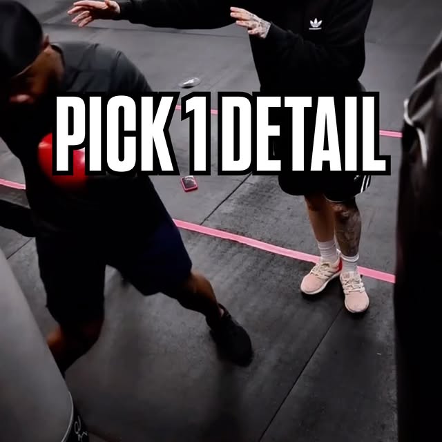 Coach, not a hype-man.
There’s a lot of details in Boxing, and 1 small tweak can make a…