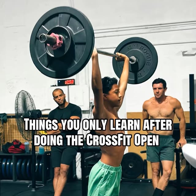 The Open will humble you… and build you at the same time.
Not about scores, not about t…