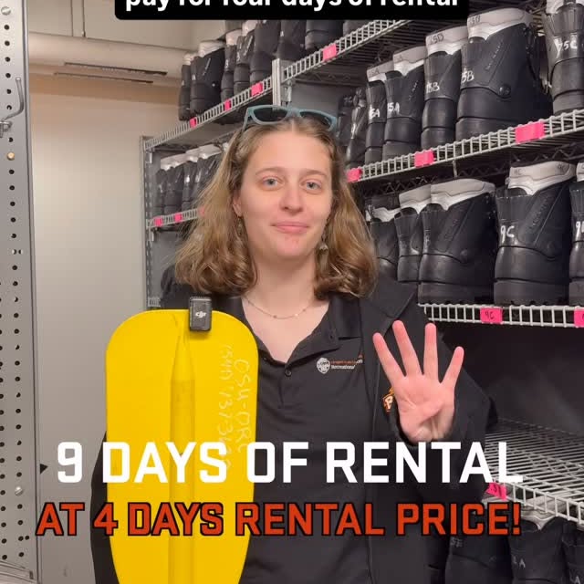 What gear from the ALI are you renting for spring break?