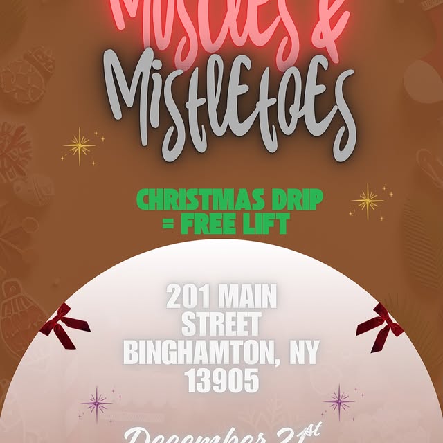 🎄💪 Muscles & Mistletoes
Christmas drip = FREE lift
Pull up in your best holiday fit &…