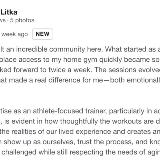 Always grateful when we get reviews from the @allied_strength community backing up the …