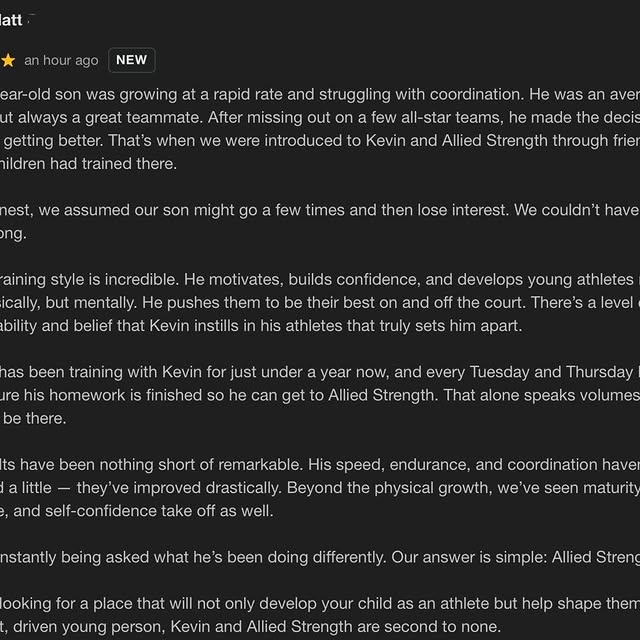 Latest review for @allied_strength and one of my favorites. It’s always incredible to s…