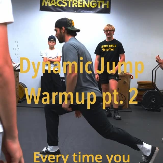 Dynamic Jump Warmup Pt 2 with @coachzachelder 

#youthbaseball #youthstrengthandconditi…