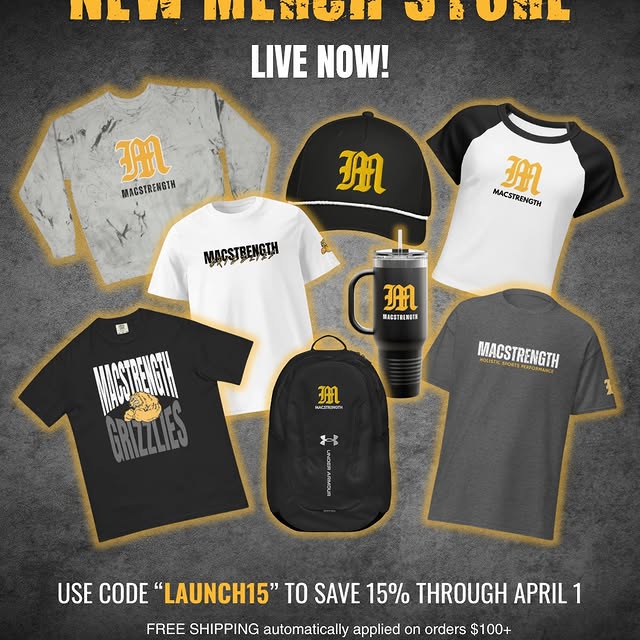 The new MacStrength online store is live!

Take 15% off with code LAUNCH15 — now throug…