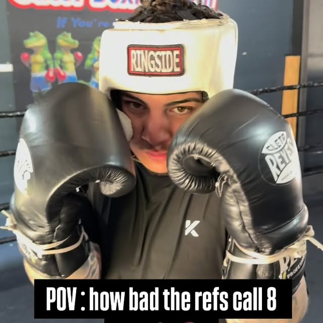 It be like that sometimes😭🥊 #houston #boxing #usaboxing #ref #boxinglife