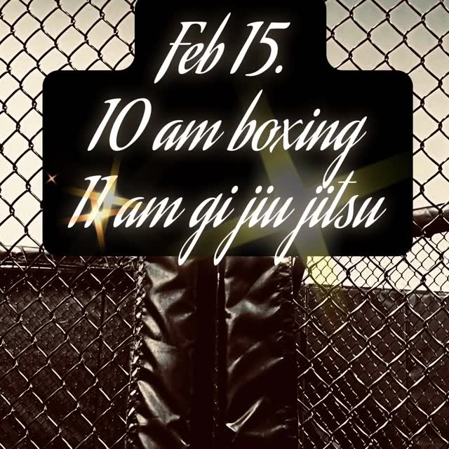 @teamquestac if you want, we will have boxing tomorrow and jiu jitsu will be a hour and…