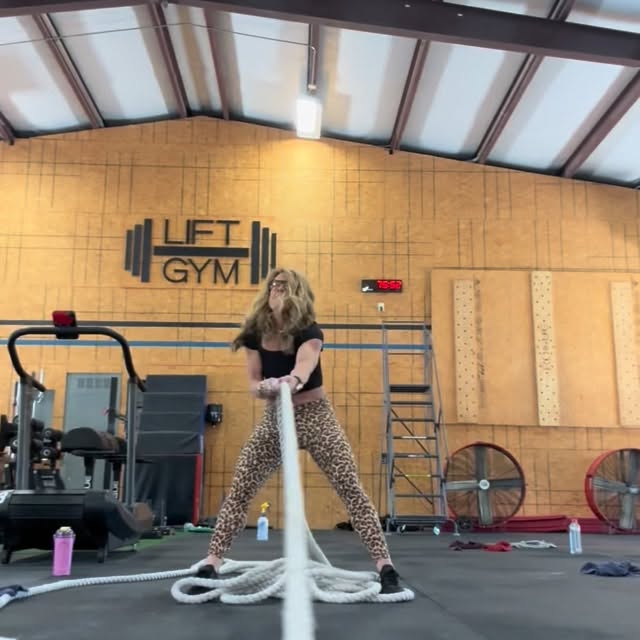 A little morning fun with the Hyrox crew!