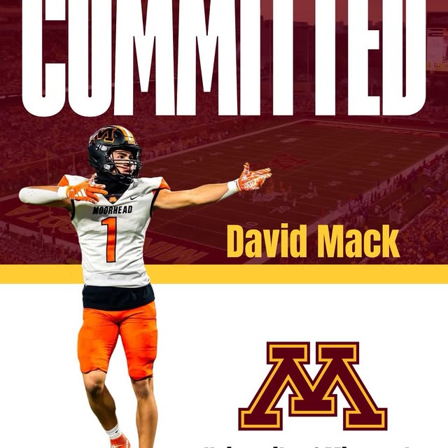🚨COMMITMENT ALERT🚨  Congrats to David Mack on his commitment to University of Minneso…