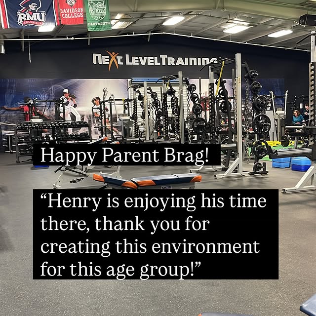 Our athletic development programs are in full swing! I love it when I get messages like…