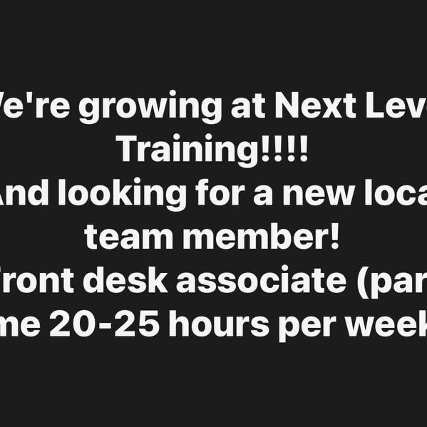 Reach out if interested!