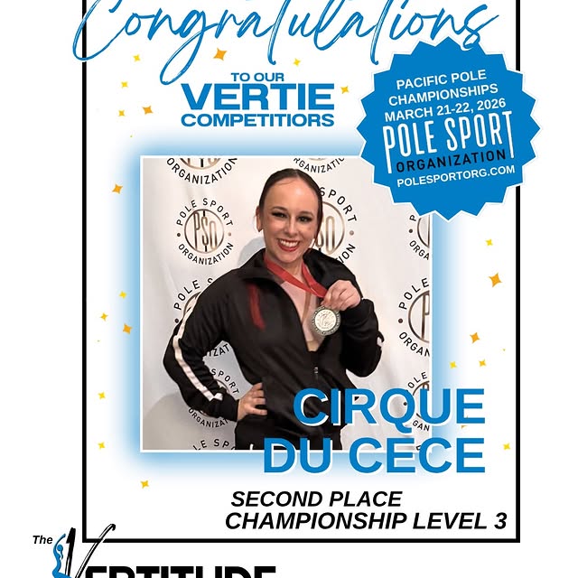 Let’s take a moment to congratulate @cirqueducece on her 2nd place win in Championship …