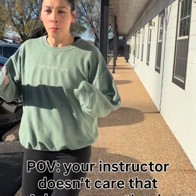 Its good for the lungs AND the sun kept them warm-ish ☀️❄️🥶 #groupfitness #workoutacco…