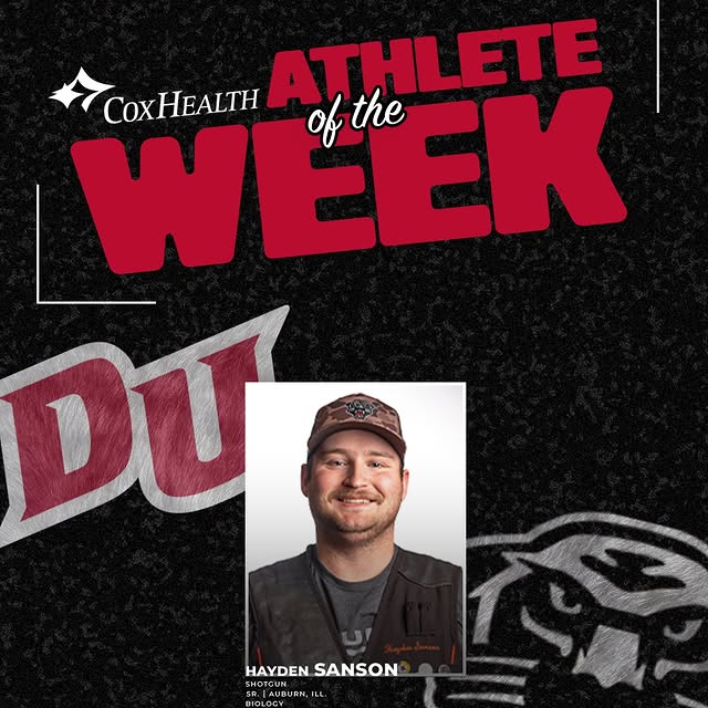 Hayden Sanson earns the @coxhealth Drury Athletics Athlete of the Week! 

Sanson led th…
