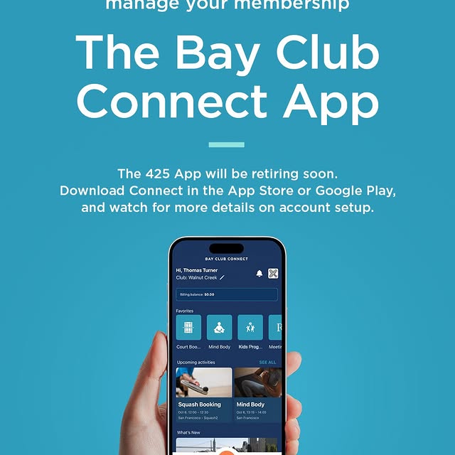 👋 A new way to connect is coming!
Beginning November 1, the 425 Fitness app will be re…