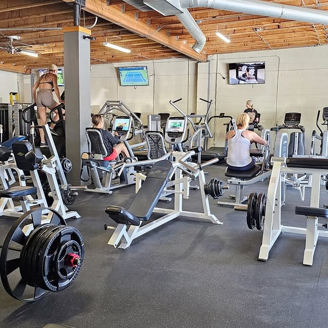 4500 sq ft fitness facility including strength, cardio and functional training tools fo…