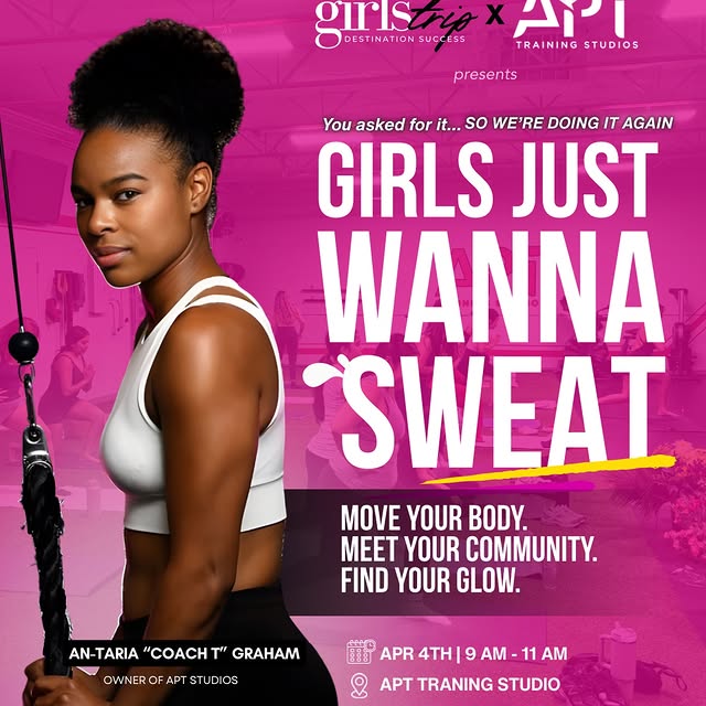 You asked for it… so we’re bringing it back!! 🔥💦

Girls Just Wanna Sweat is happening…