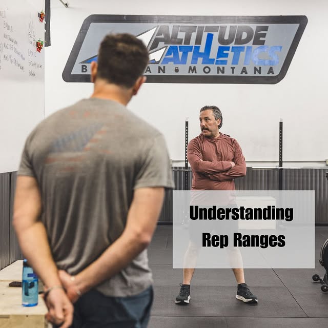 Often times in our program design you will see a prescribed "rep range" rather than jus…