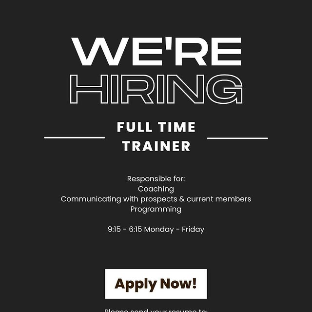 We’re looking for someone who has customer service experience, a willingness to follow …