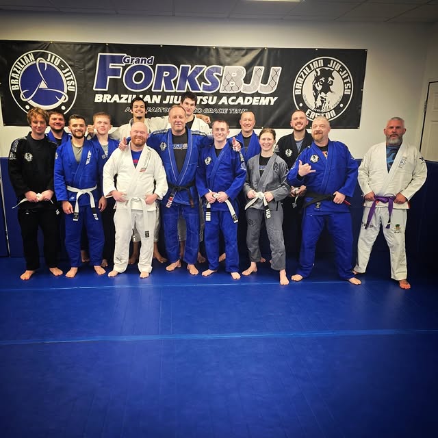 I had a great time with my @grandforksbjj  tonight. Awesome crew, prof. @preston_fish a…