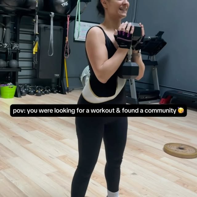 We’re not a gym, we’re a community. 

A community of women supporting women to get stro…