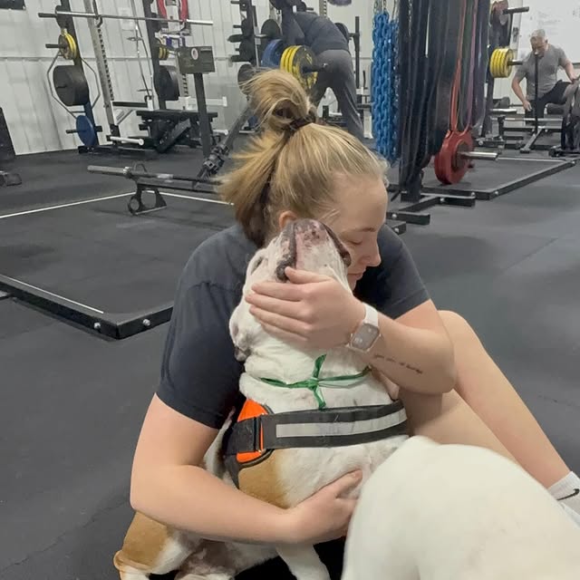 @libertybarbell Gym Pic of the Week

Giles is living his best life.  It's tough to see …