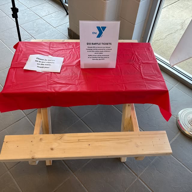 Incase you missed it! We are raffling off a child size picnic table! This amazing table…