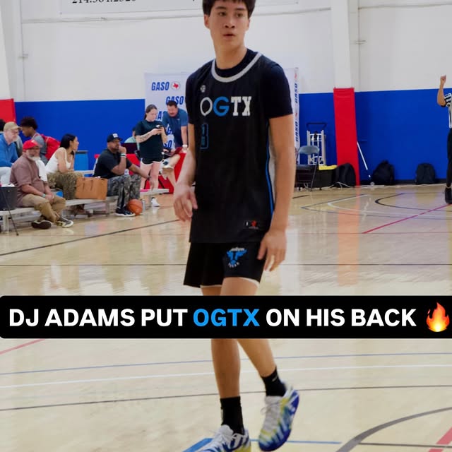 DJ Adams went on a 15-POINT RUN to bring his team back, showing his ability to take ove…
