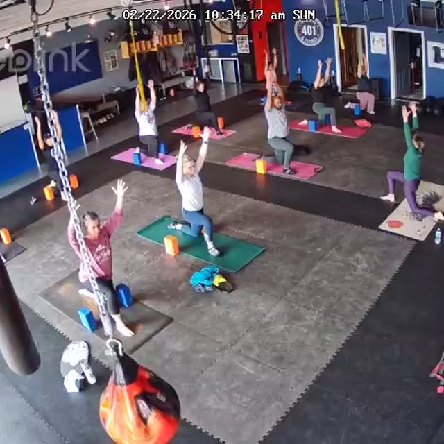 What a wonderful way to get ready for the storm coming!
Restorative Yoga with Cherie! 
…