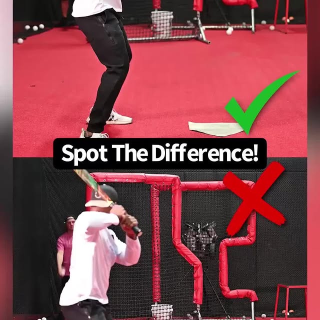Here's the difference 👇

In the bad swing, the lower half flew out immediately.
That k…