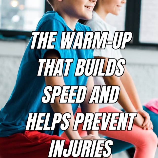 Most warm-ups are just “arriving.”

A good warm-up is training:
✅ landing mechanics
✅ d…