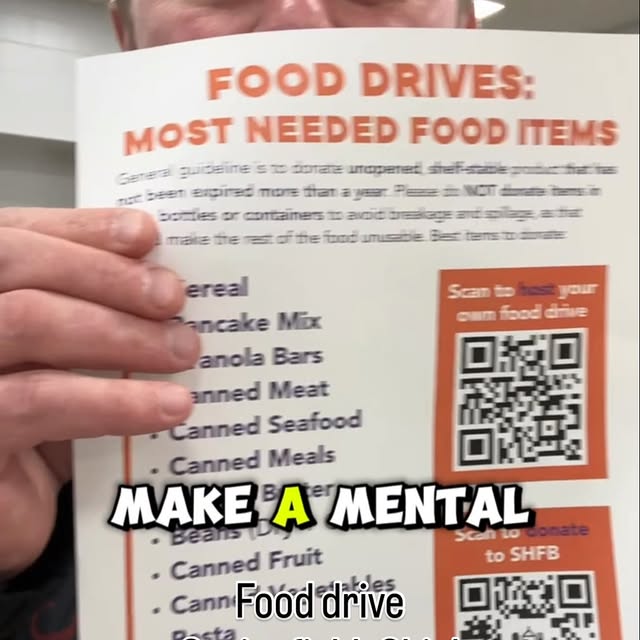 Let’s make a difference at YMCA Springfield, Ohio!  #ymca #fooddrive #springfield #ohio…