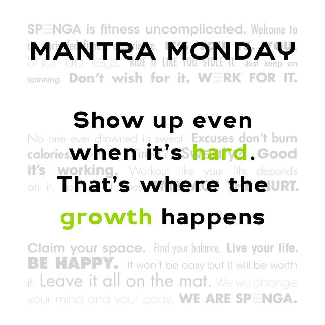 Show up.
Even when it’s hard.

That’s the whole secret. 💚