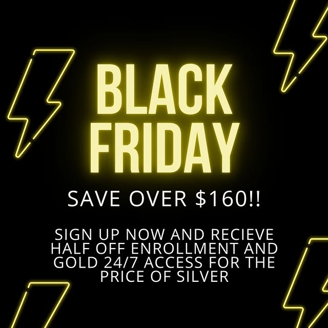 Sign up now & get a Gold 24/7 membership for the price of Silver AND 50% off your enrol…