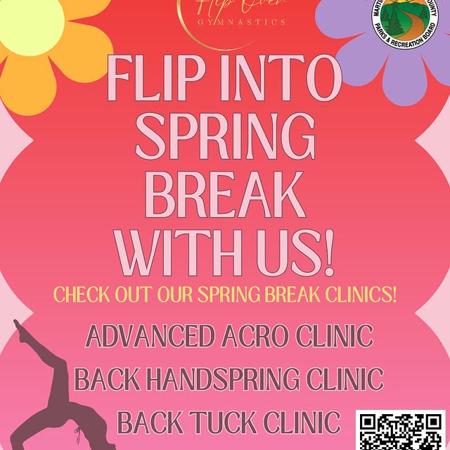 Bounce, Tumble, Repeat.  Spring Break Starts Here!😁⛅

🤸‍♀️Spring Break Clinics: https…
