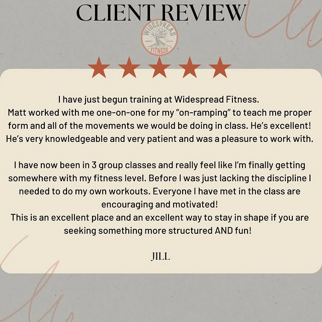 THANK YOU for such amazing words, Jill! 🙏🙏

We have loved having you join Widespread …