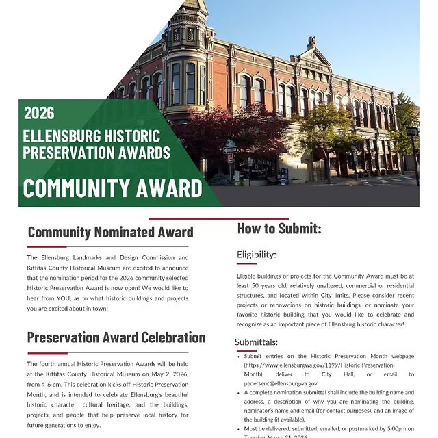 What historic building or project makes you proud of our community? Have you admired a …