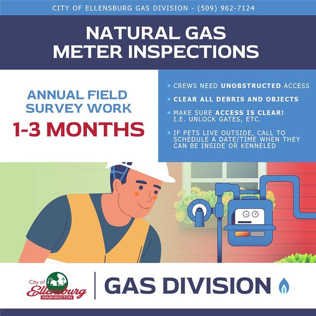 The City Natural Gas Division will be performing annual field survey work during the ne…