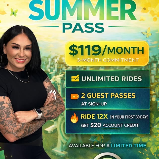 30 days from now…

You could be 12 rides in feeling stronger, clearer, more YOU.

Or st…