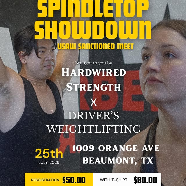 📣 MEET DATE UPDATE

Due to the upcoming USA Weightlifting bodyweight category changes …