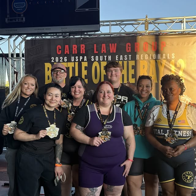 Total Fitness had a great showing at the USPA Regional meet, with five 1st place finish…