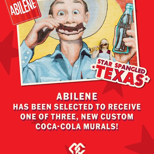 It’s official… Abilene is getting a new custom mural! 🎨

Thanks to your votes and @coc…