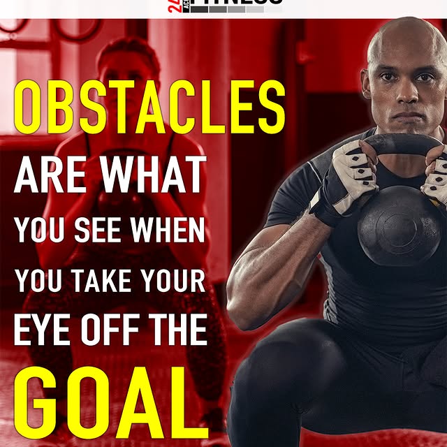Obstacles are what you see when you take your eye of the goal!

Local residents get a 7…