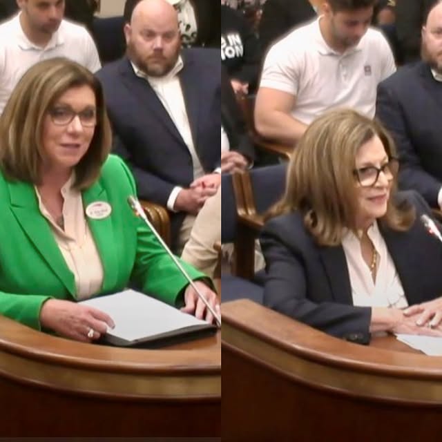 Dr. Vicky Wood, Trident Technical College president, and Anita Zucker, Area Commission …