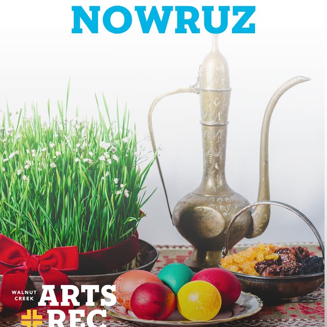 Walnut Creek Arts + Rec wishes a happy Nowruz to those celebrate! It was an honor to re…