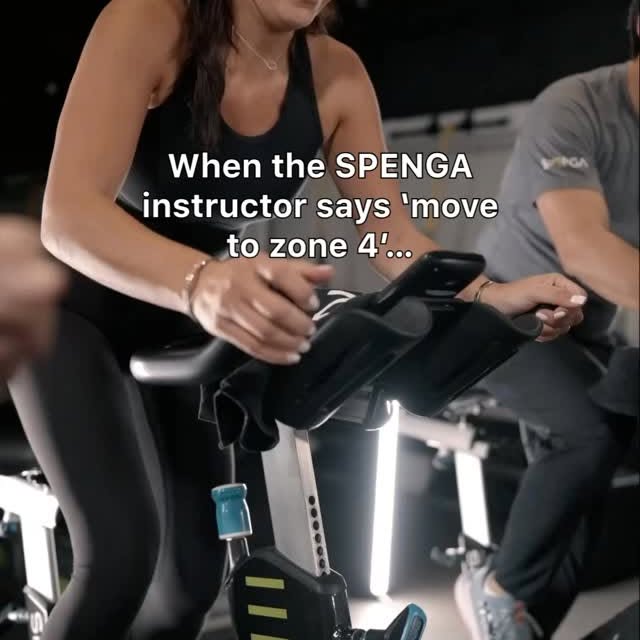 We’ve all been here during Spin.
 
 When your SPENGA instructor says, “Add another leve…