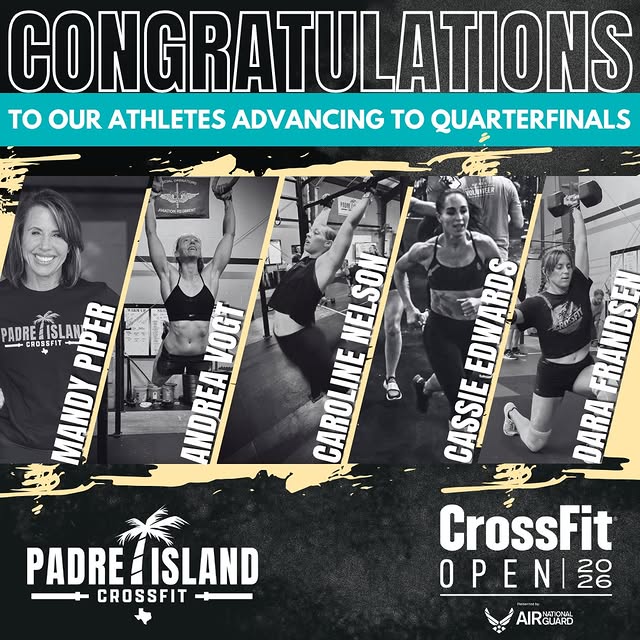 🔥 CONGRATULATIONS, PADRE ISLAND CROSSFIT! 🔥

We are beyond proud to celebrate our ath…