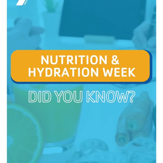 Nutrition & Hydration Week 💧🥗

Staying hydrated helps you stay focused, energized, an…